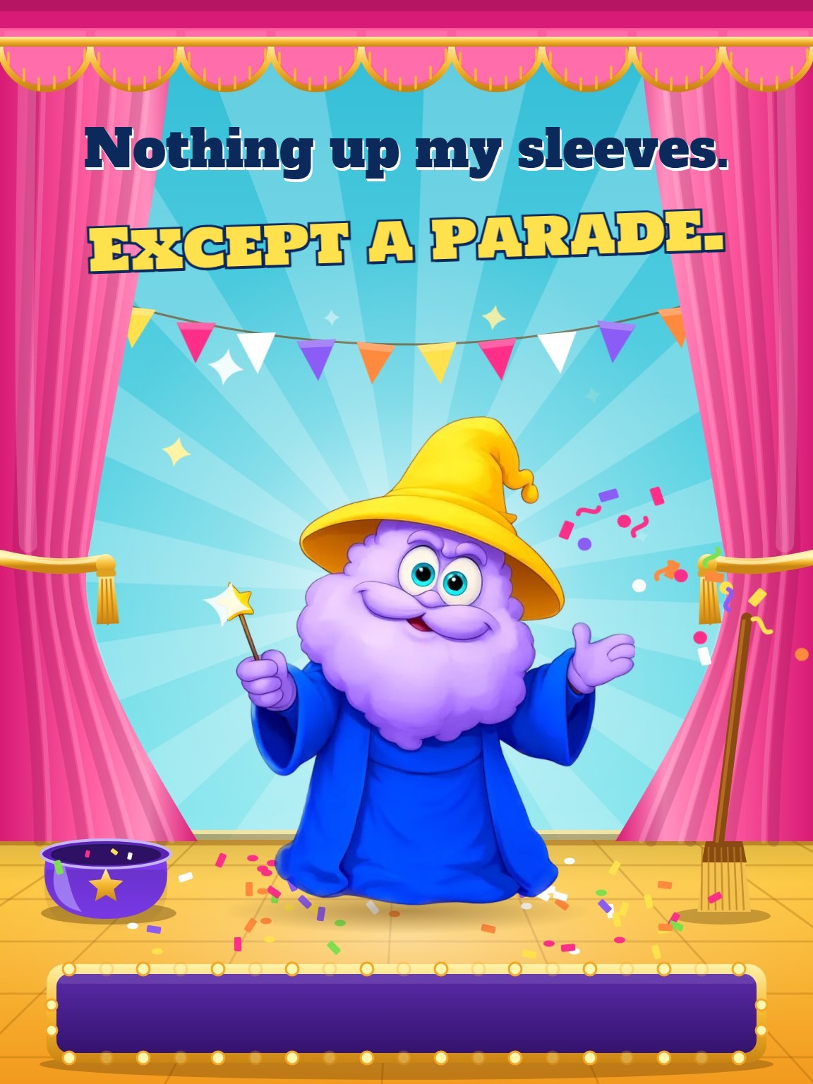 Sleeve Parade Funny Birthday Card