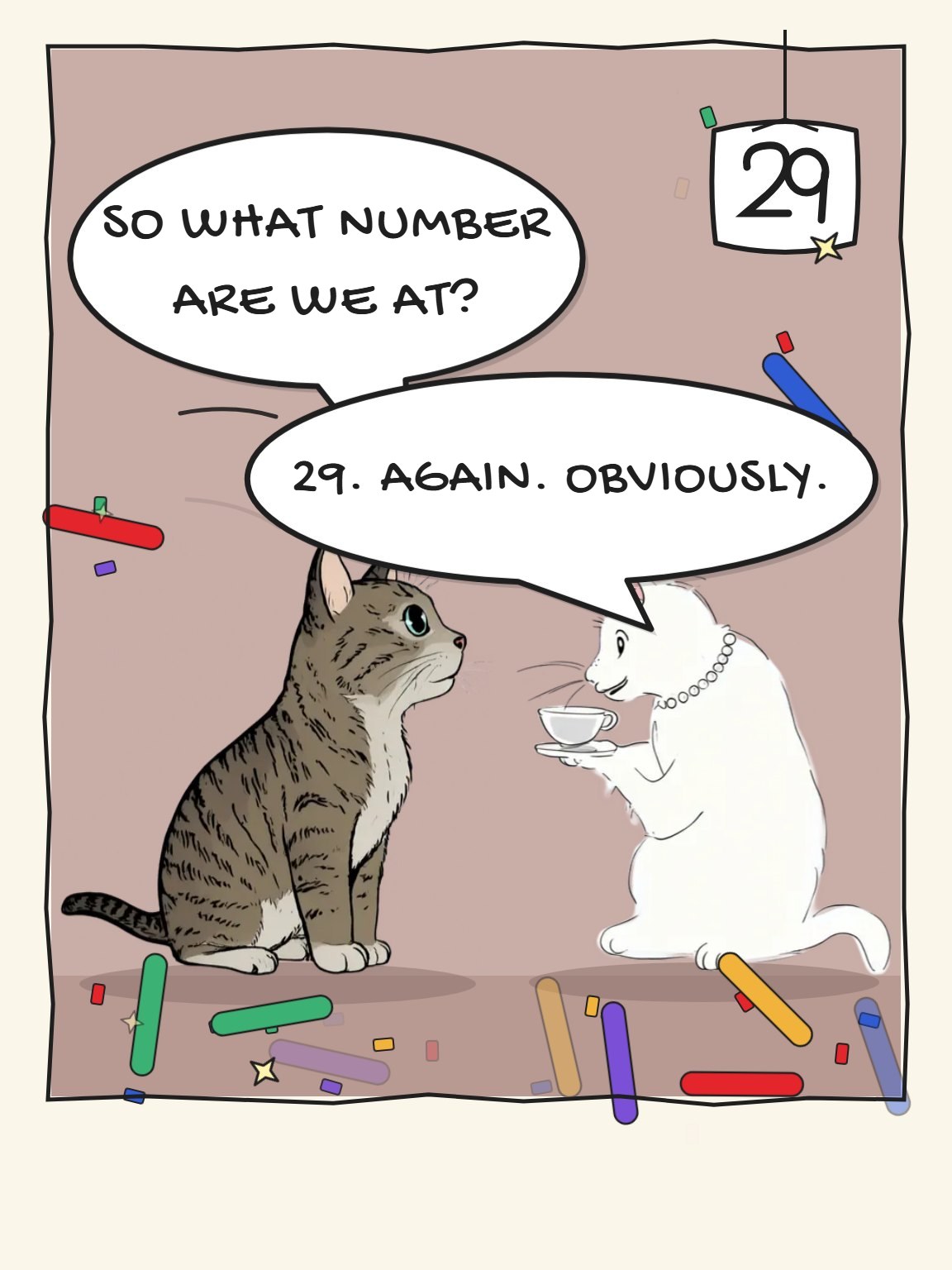 Still 29 Birthday Card