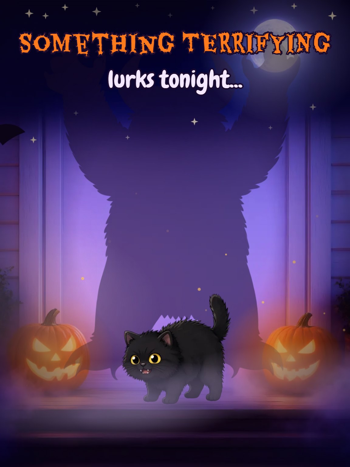 Fear the Floof Halloween Card