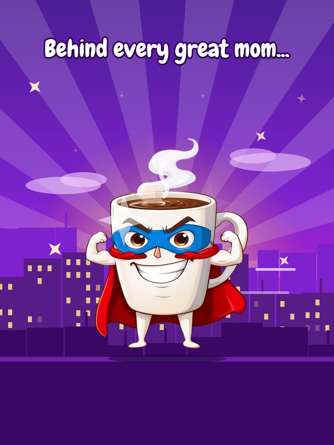 Coffee Hero Mother's Day Card