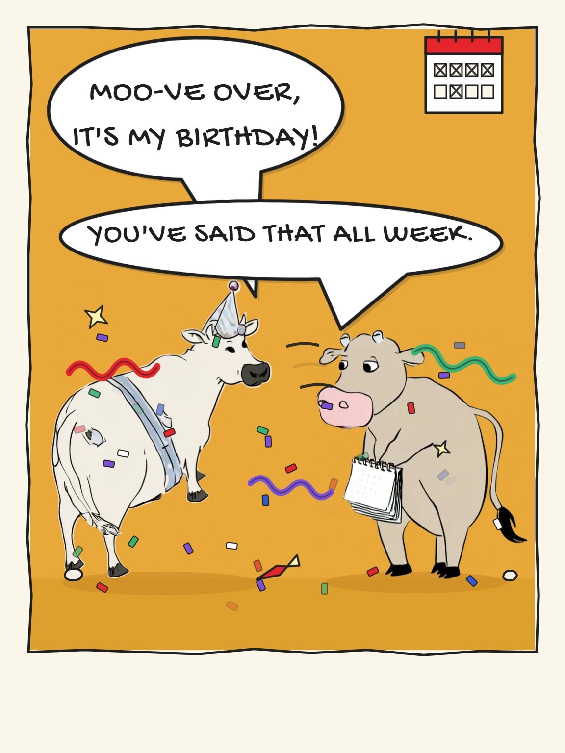 Birthday Week Funny Birthday Card