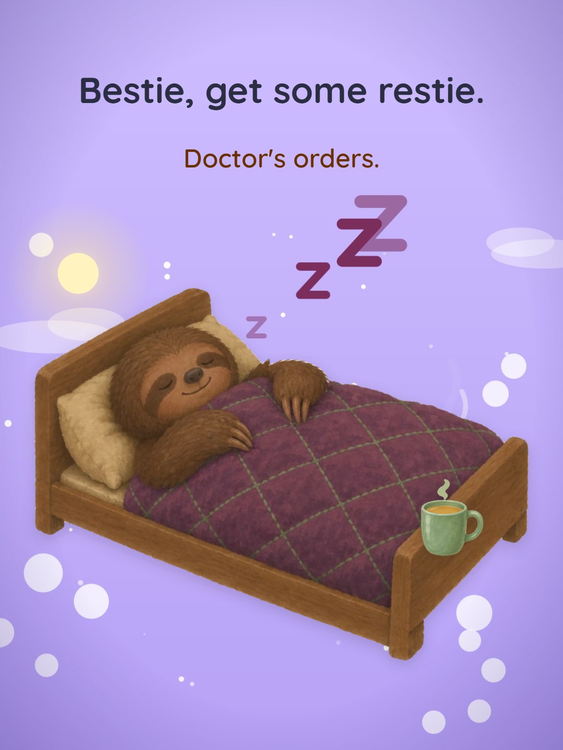 Get Some Restie Get Well Card