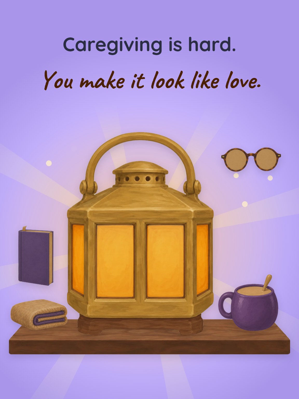Looks Like Love Caregiver Appreciation Card