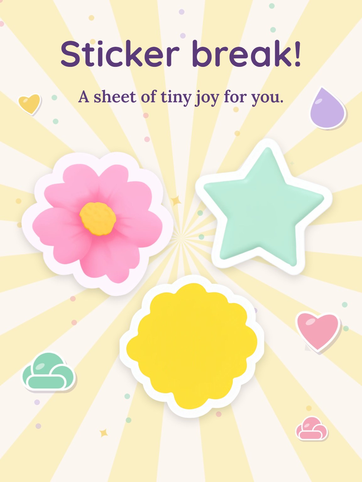 A Little Something Happy Mail Card