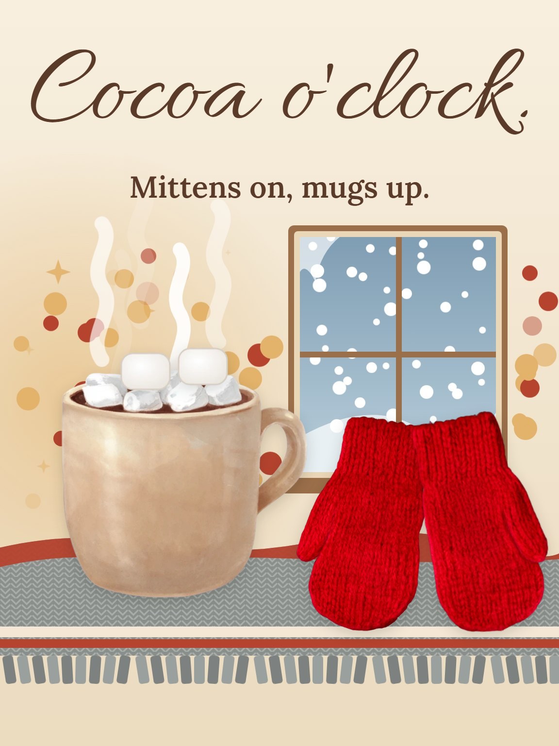 Cocoa & Woolens Holiday Card