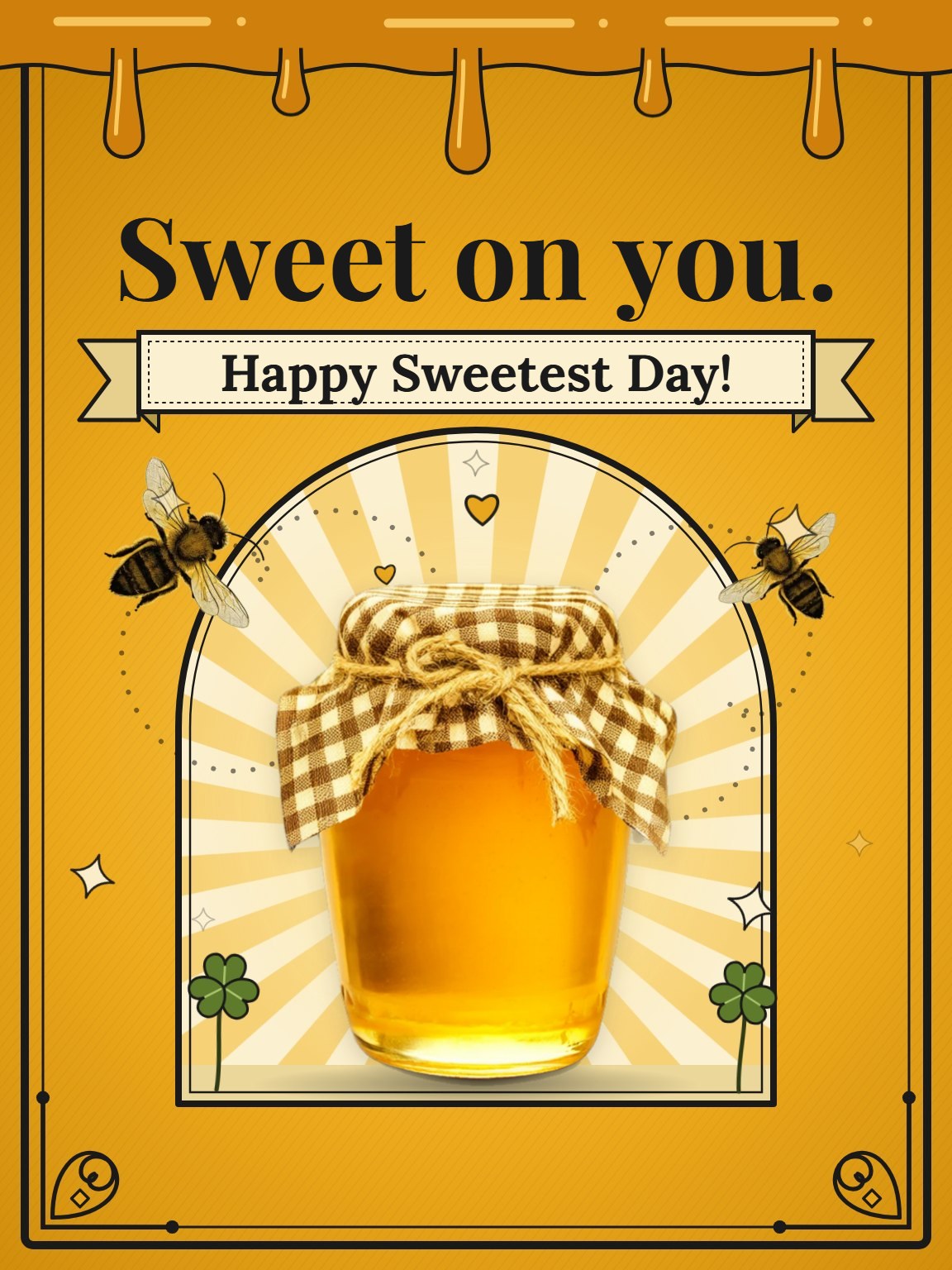 Sweet on You Sweetest Day Card