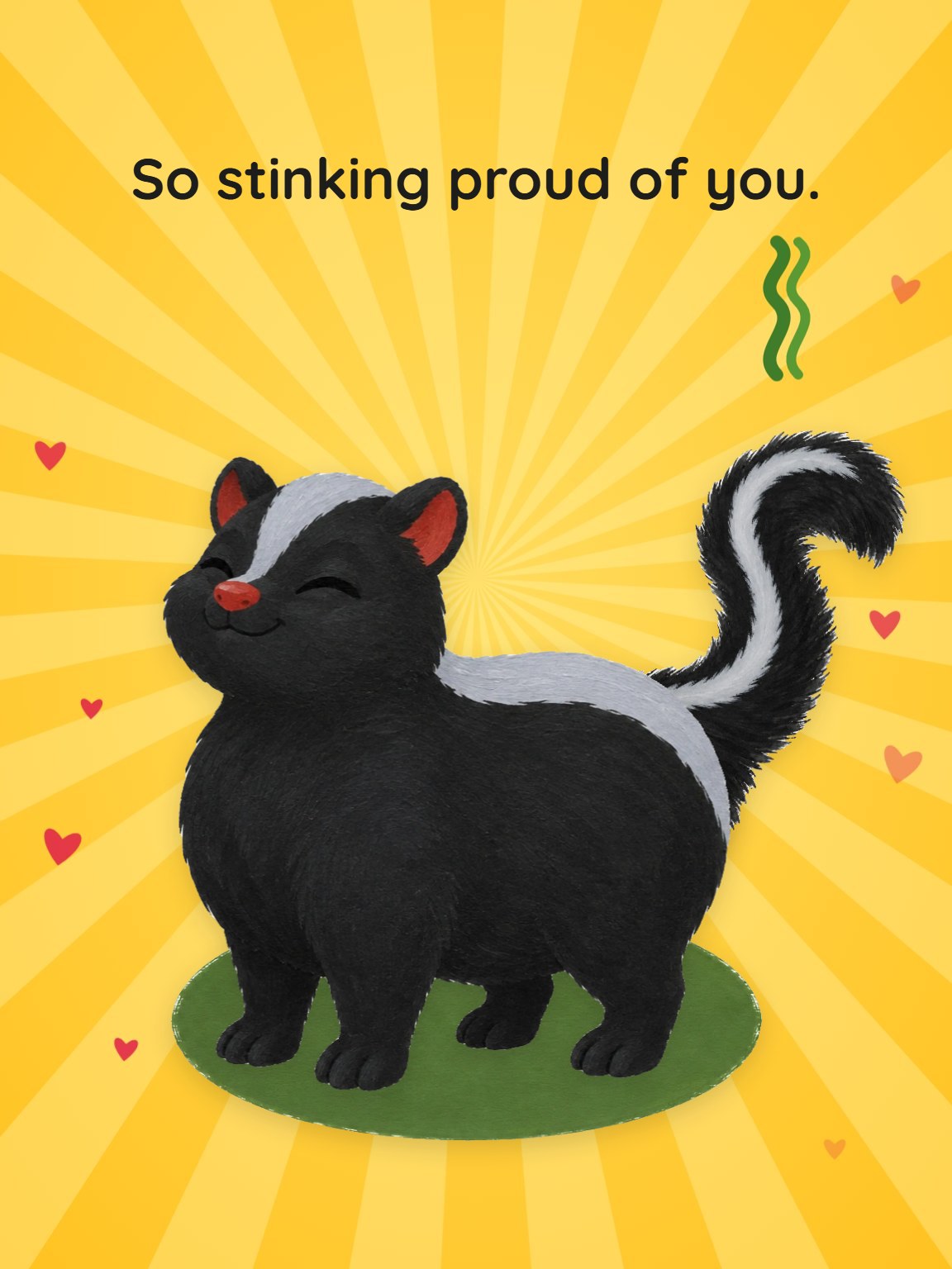 So Stinking Proud Congratulations Card