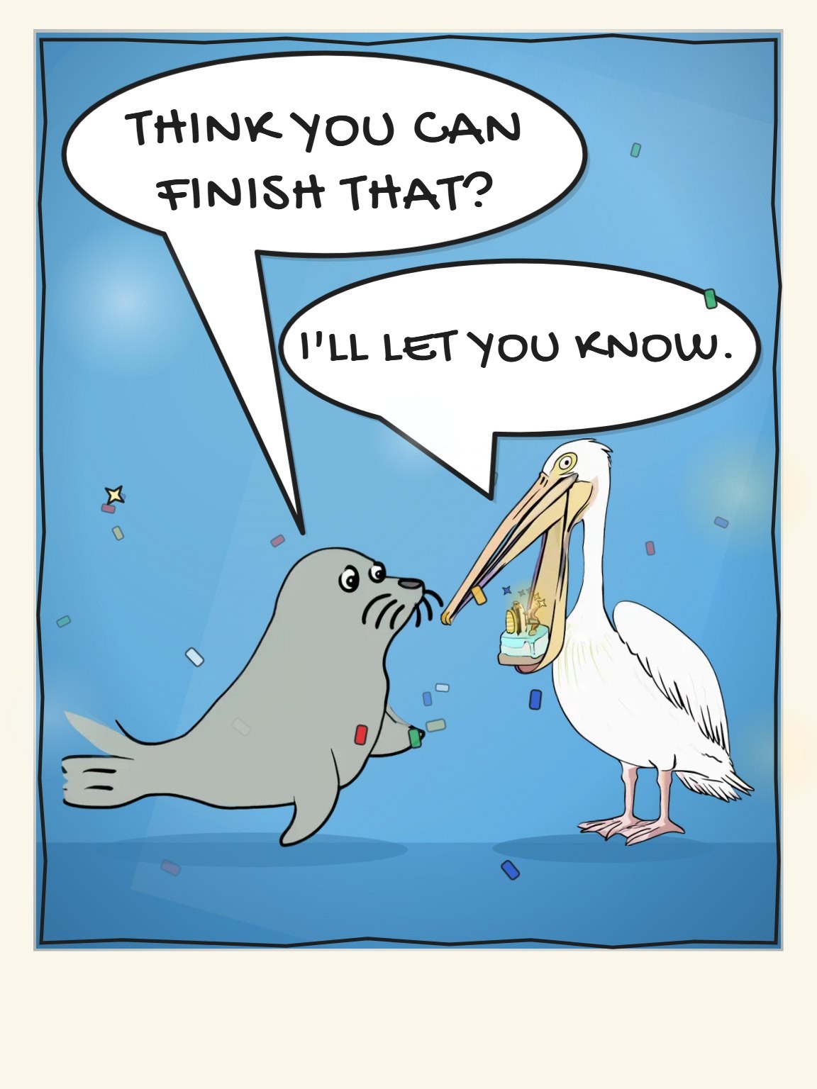 All of It Funny Birthday Card