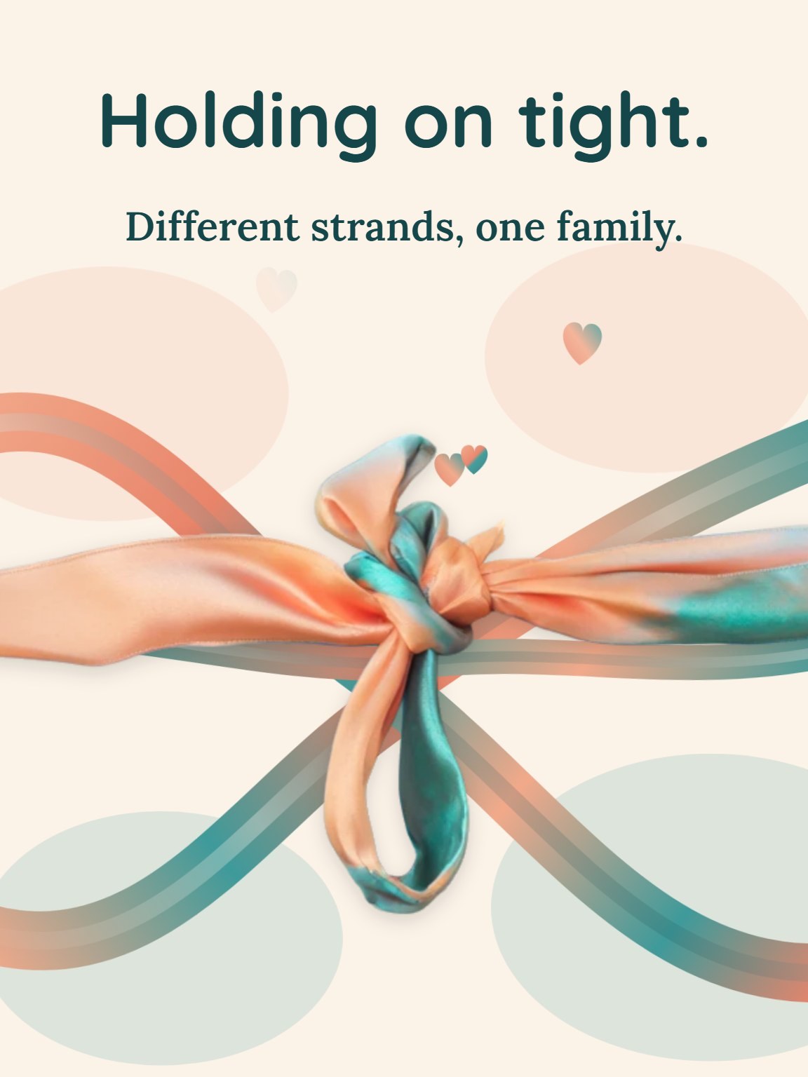 Tied Together Family Love Card