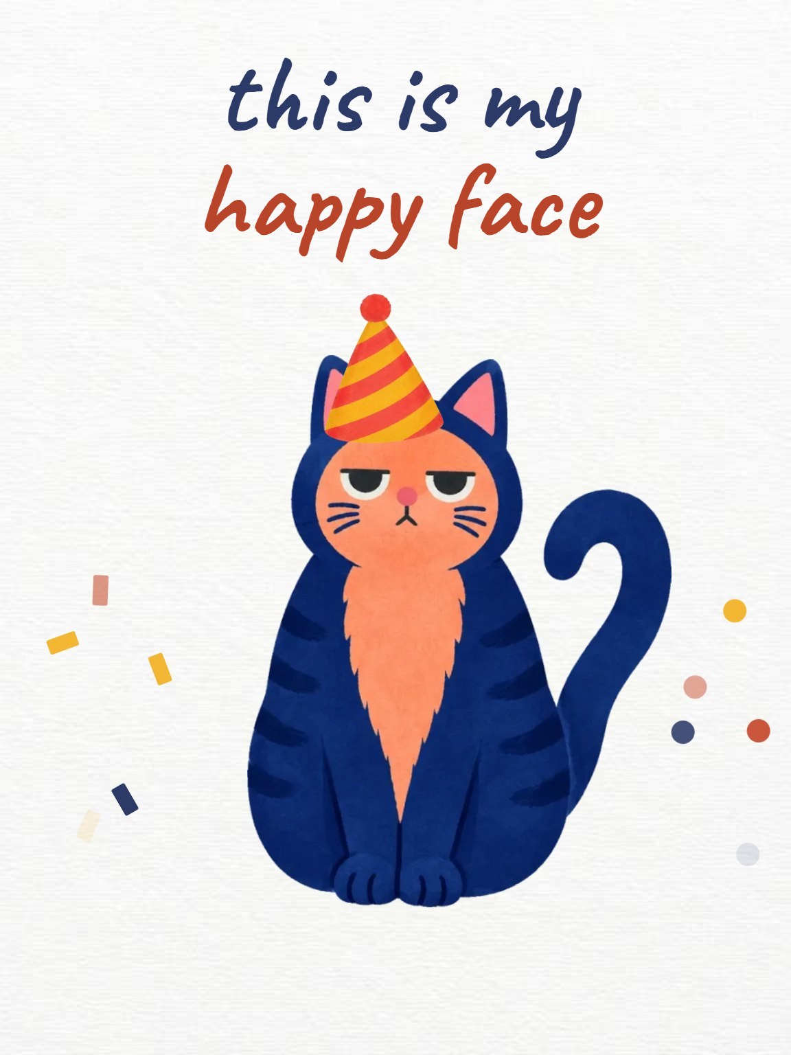Glad You Were Born Funny Birthday Card