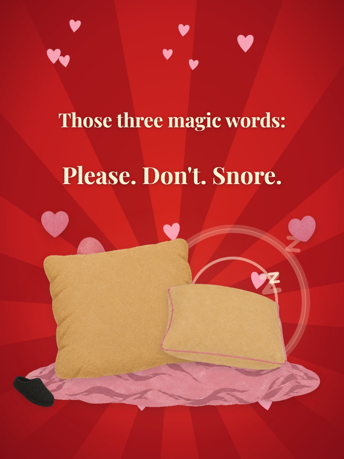 Three Magic Words Funny Valentine's Day Card