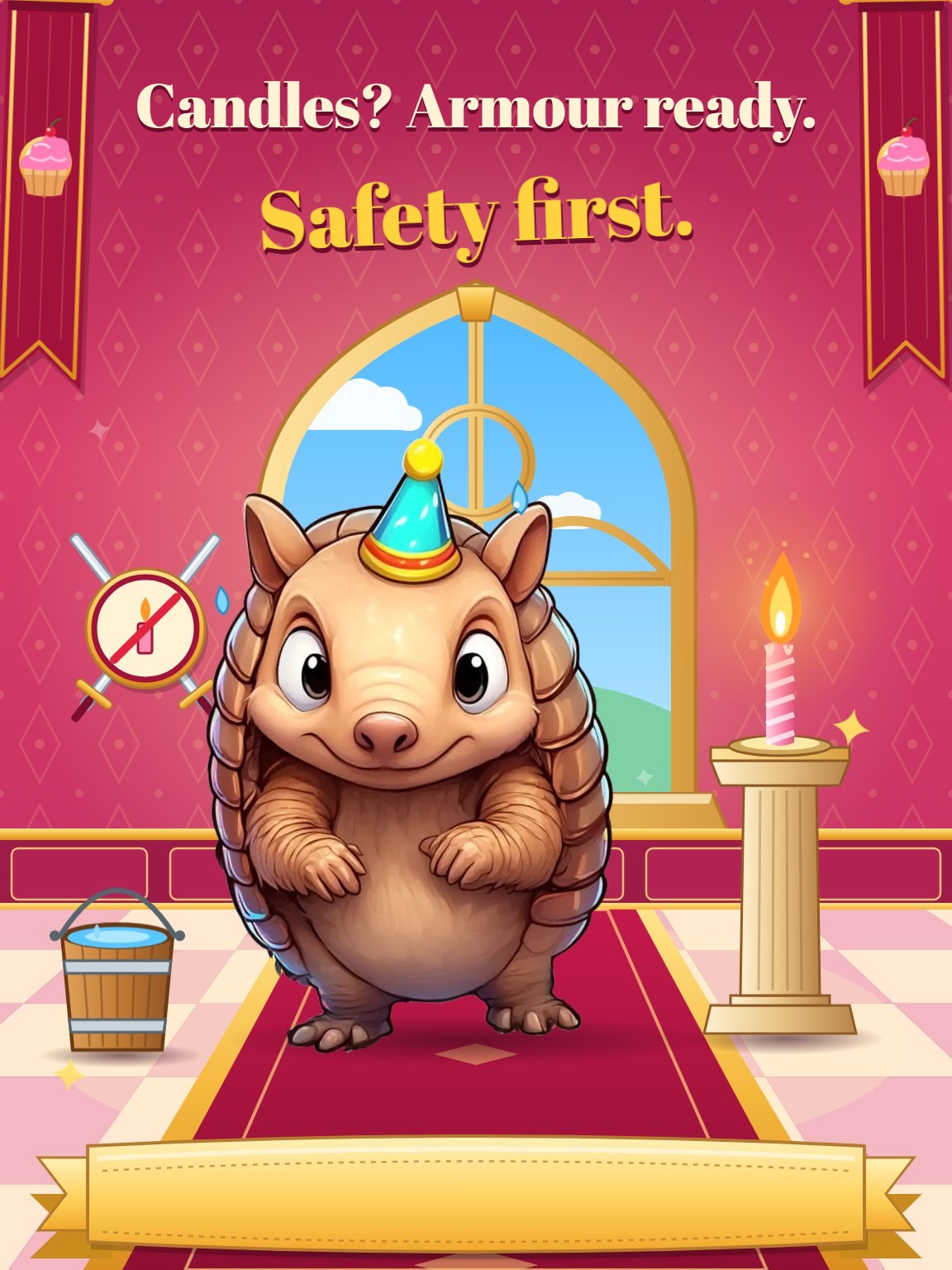 Party Armour Funny Birthday Card