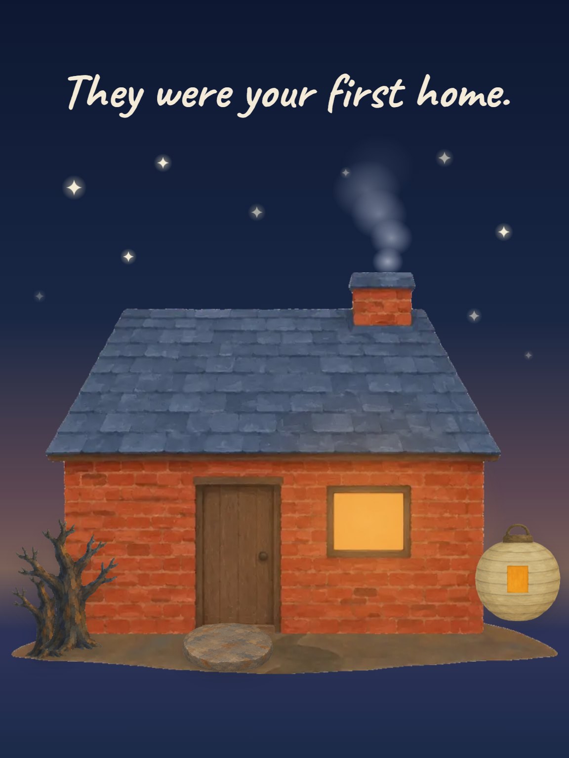 Your First Home Loss of a Parent Sympathy Card