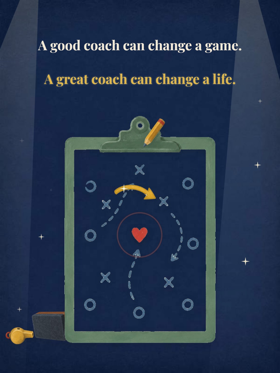 A Great Coach Thank You Card