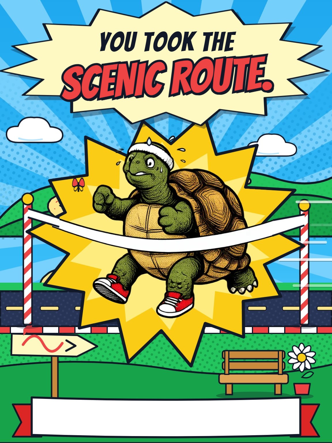 Scenic Route Congratulations Card