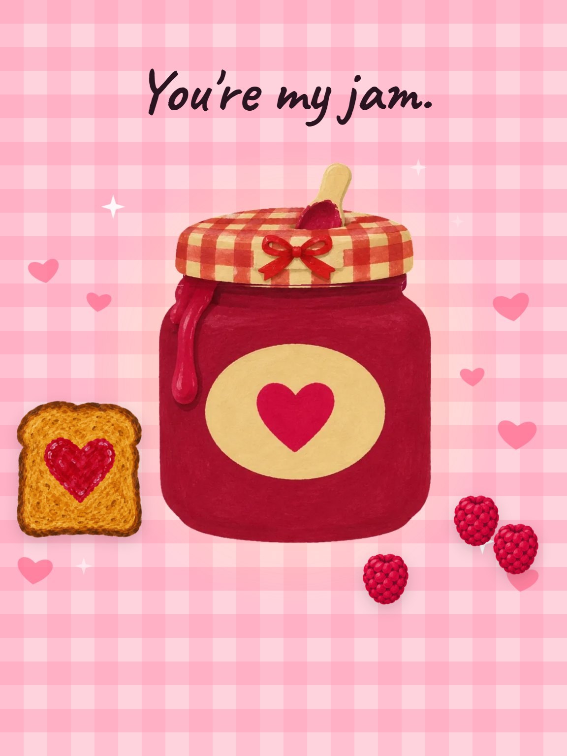You're My Jam Valentine's Day Card
