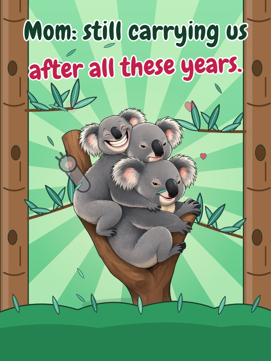 Still Carrying Us Mother's Day Card