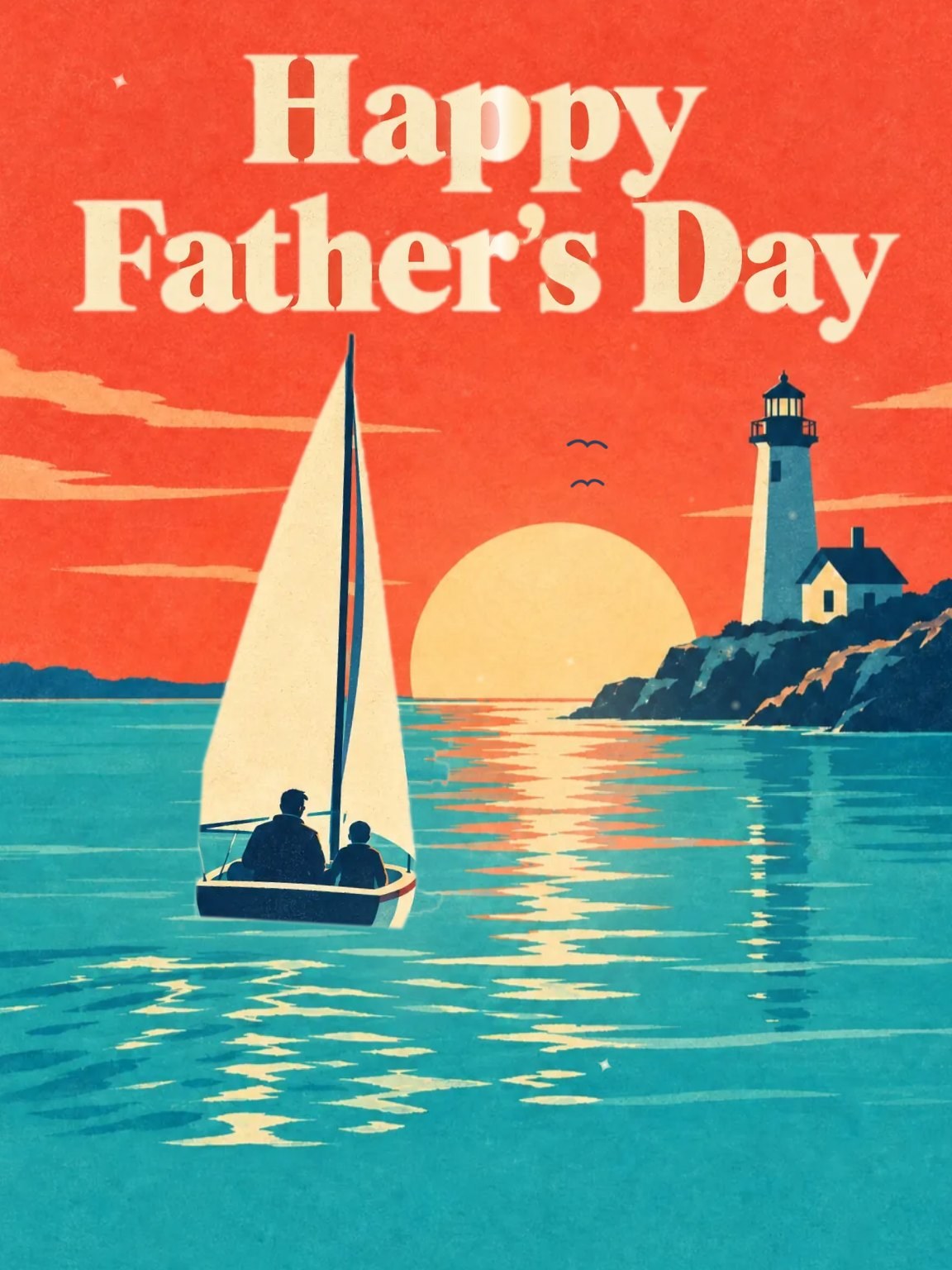 Sailing Home Father's Day Card