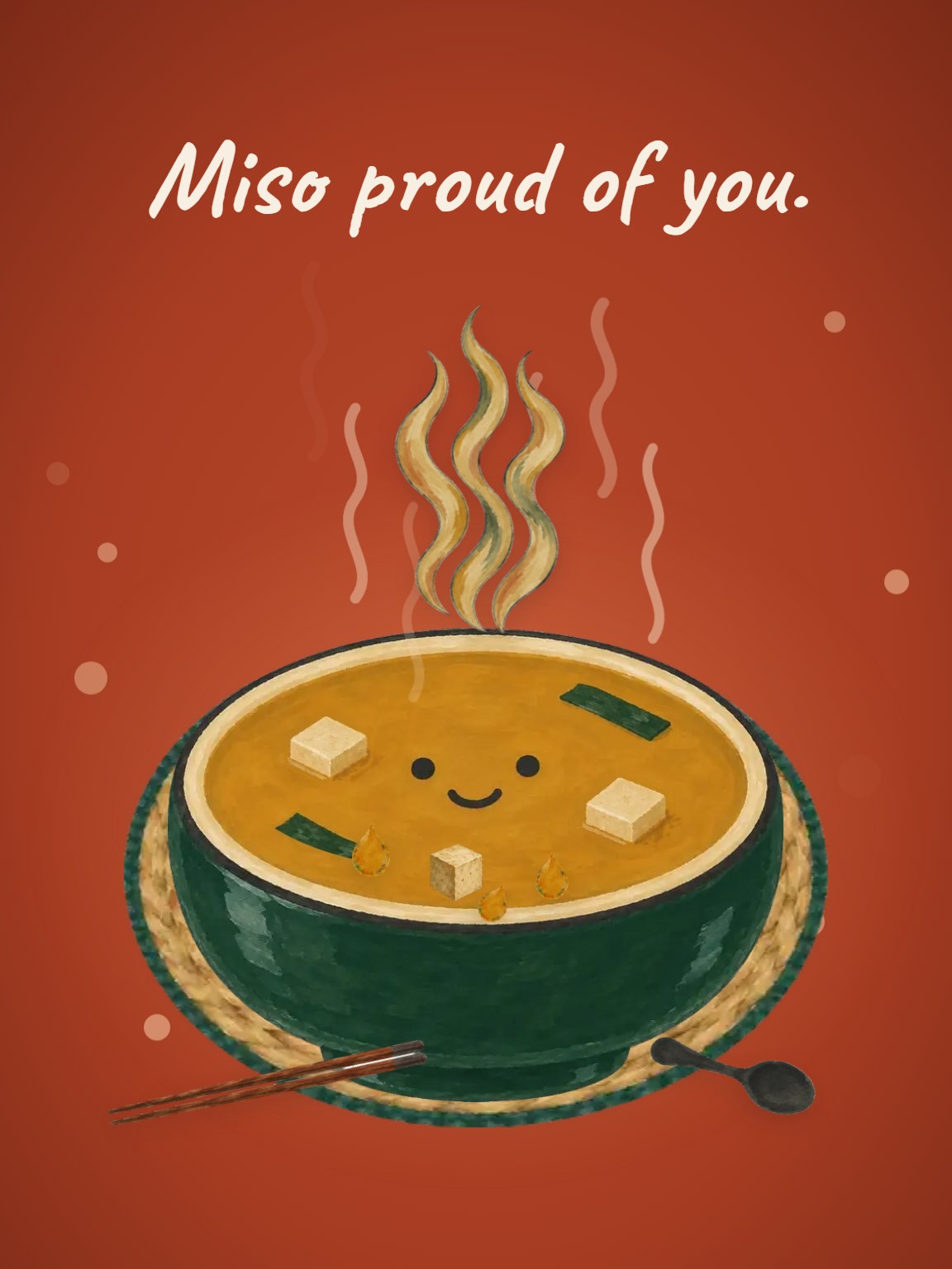 Miso Proud Congratulations Card