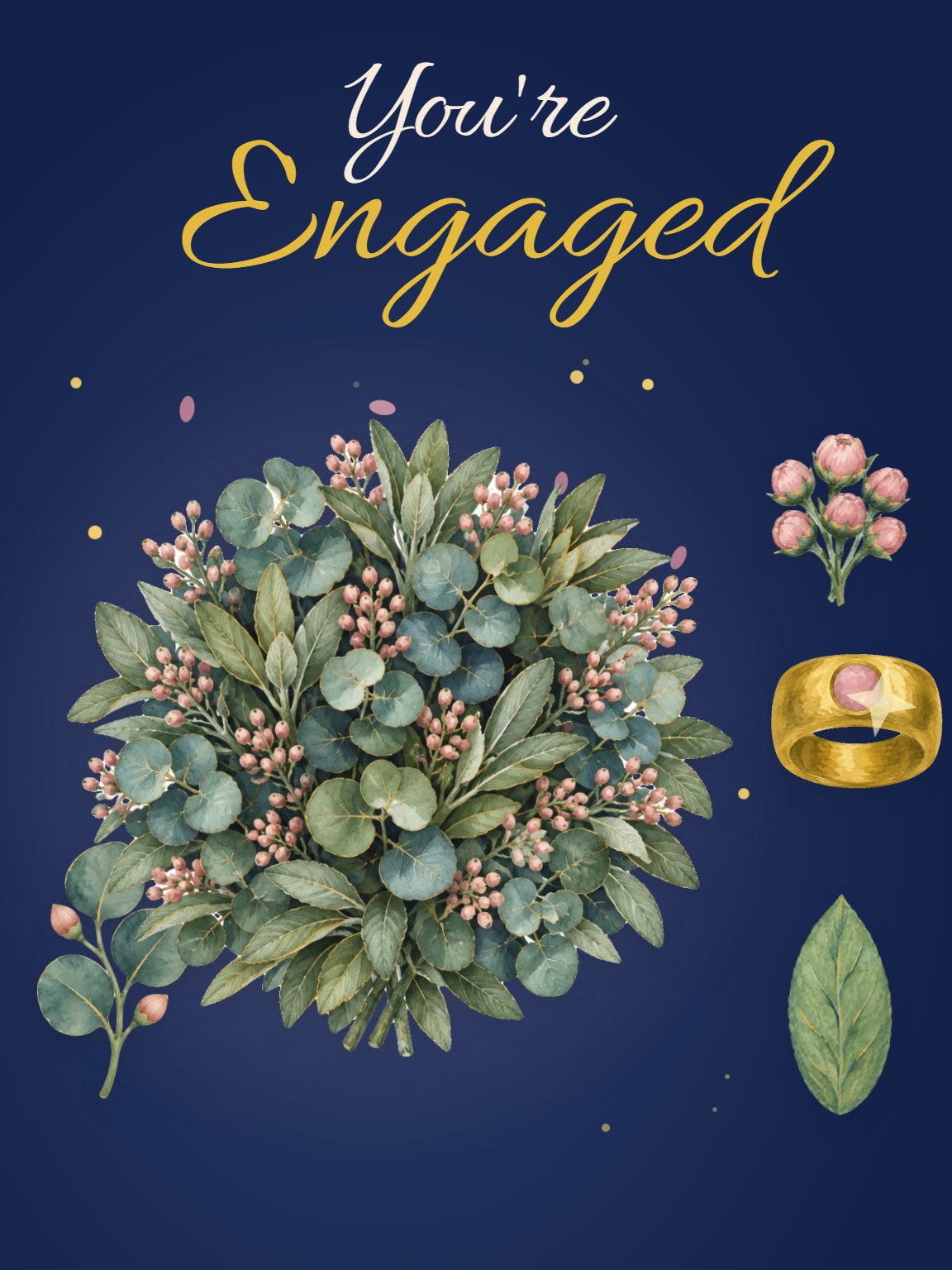 You're Engaged Card