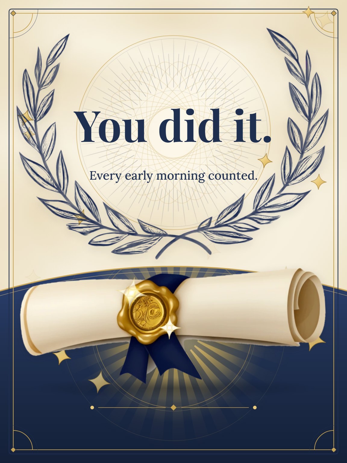 The Engraved Diploma Graduation Card