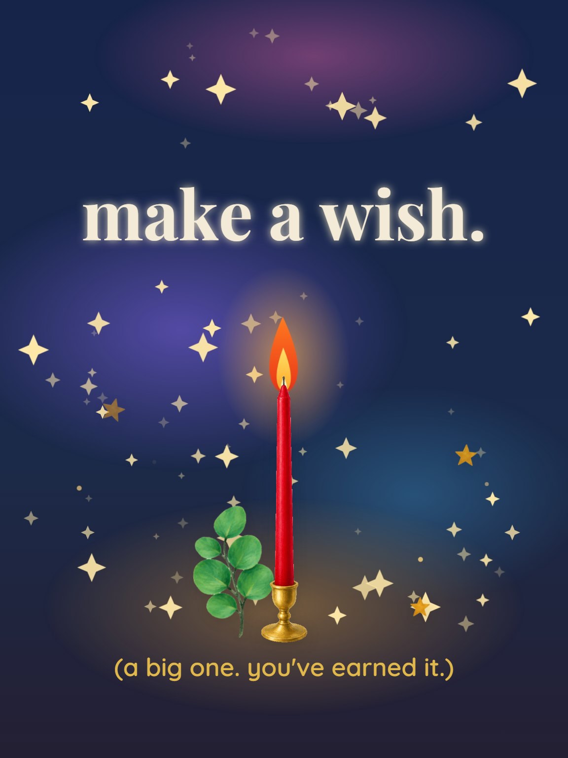 Make a Wish Birthday Card