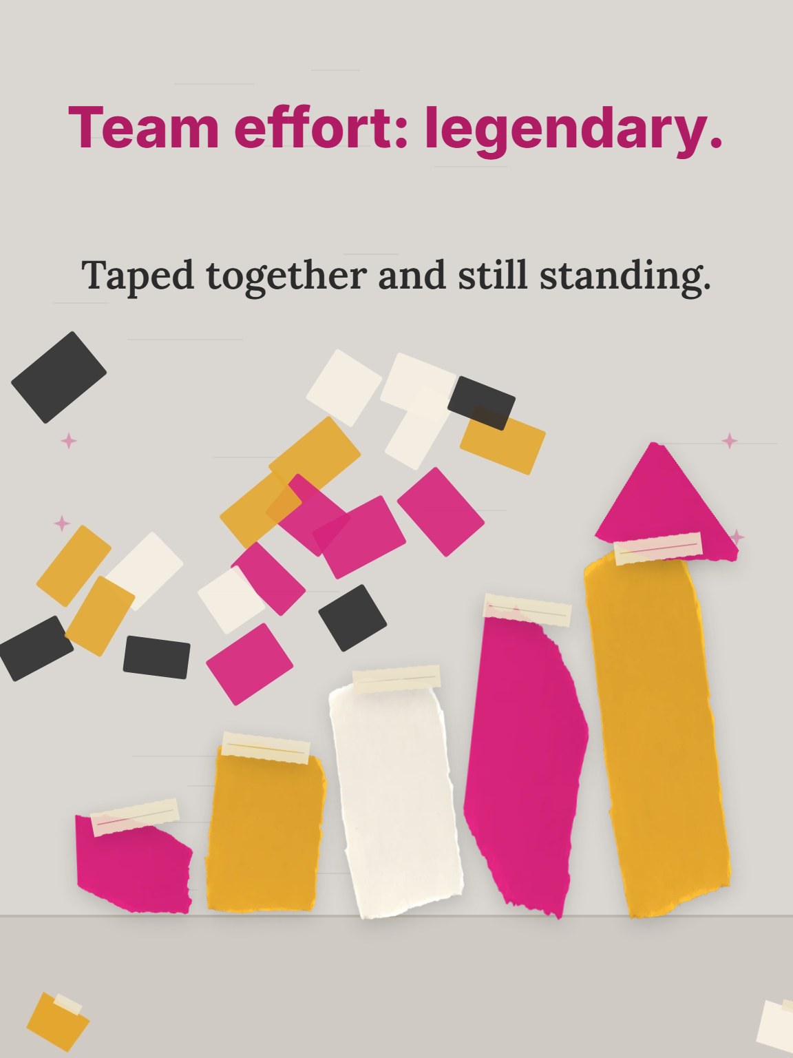 Nice Work, Team Congratulations Card