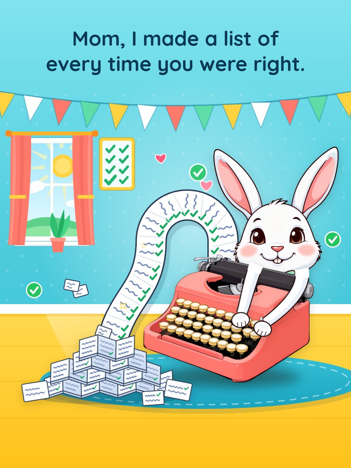 Mom, You Were Right Birthday Card