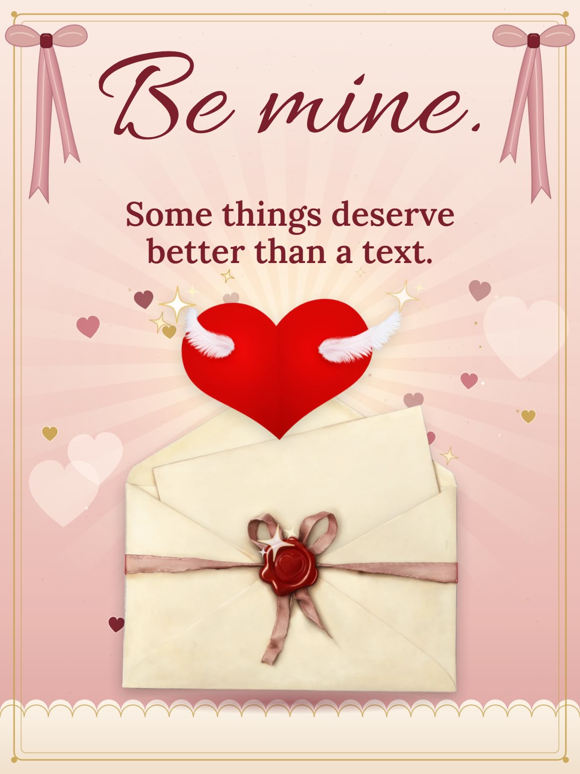 Sealed With Love Valentine's Day Card