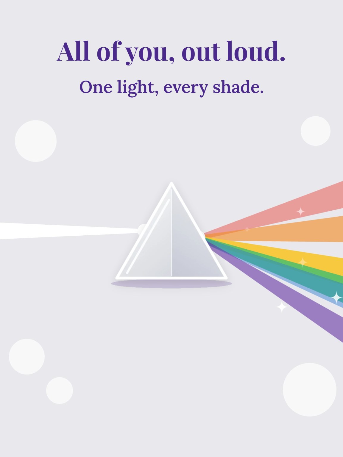 Prism of Light Pride Card