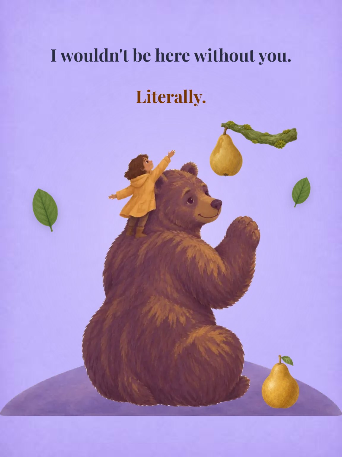 Wouldn't Be Here Thank You Card