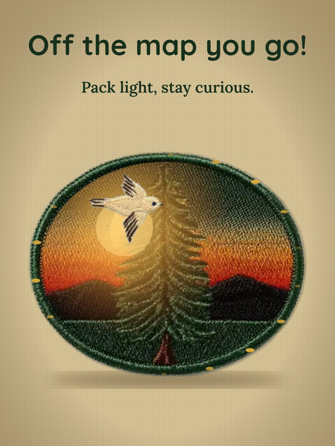 Wander Well Bon Voyage Card