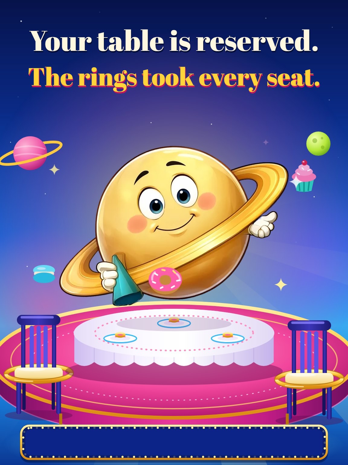 Ring Reservation Funny Birthday Card