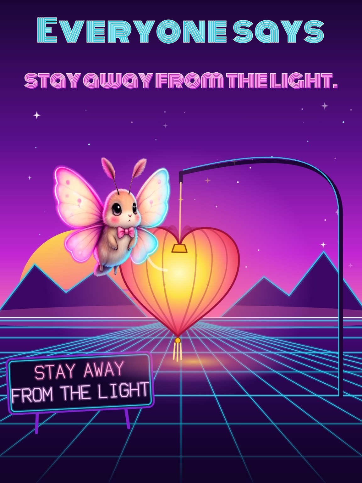 Drawn to Your Light Love Card