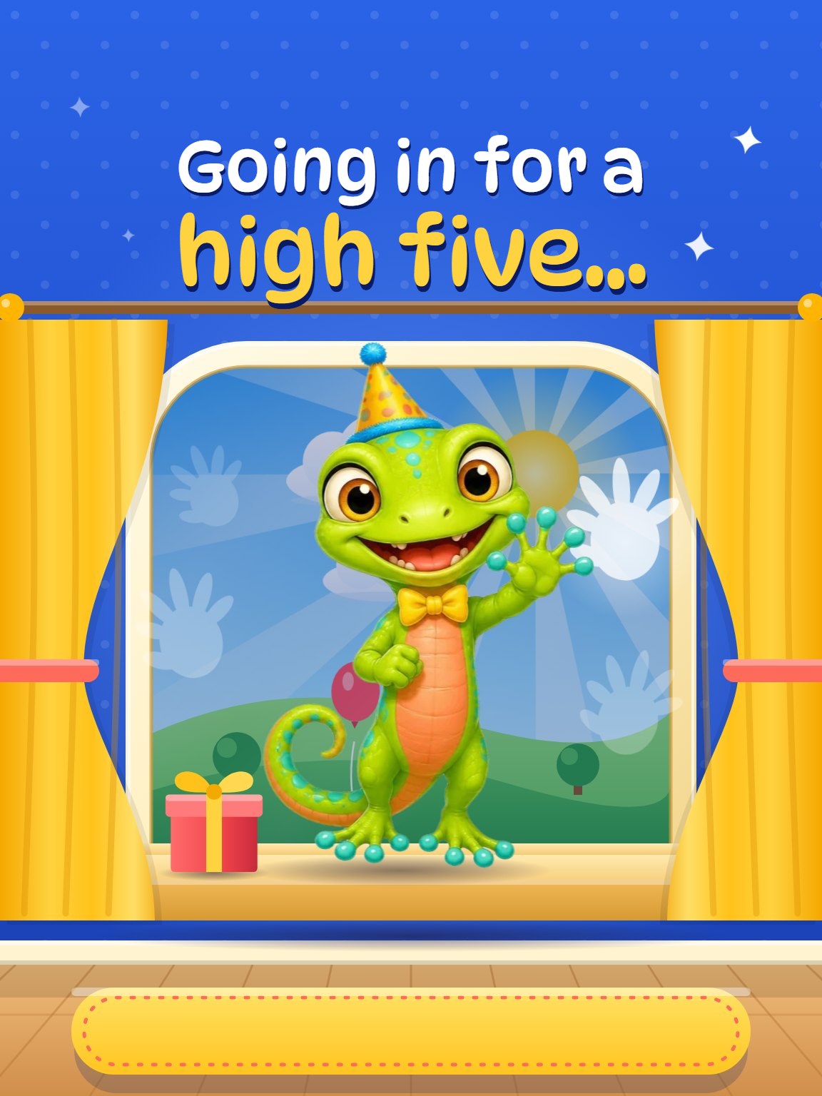 Sticky High Five Kids Birthday Card