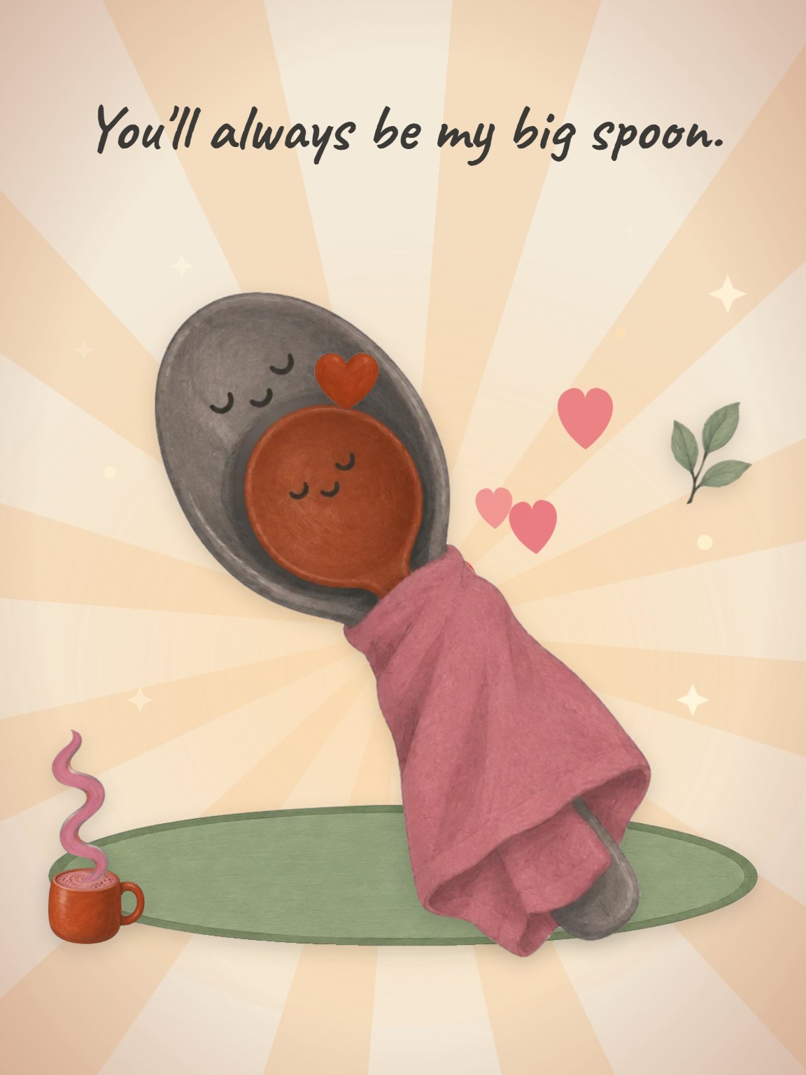 Big Spoon Valentine's Day Card