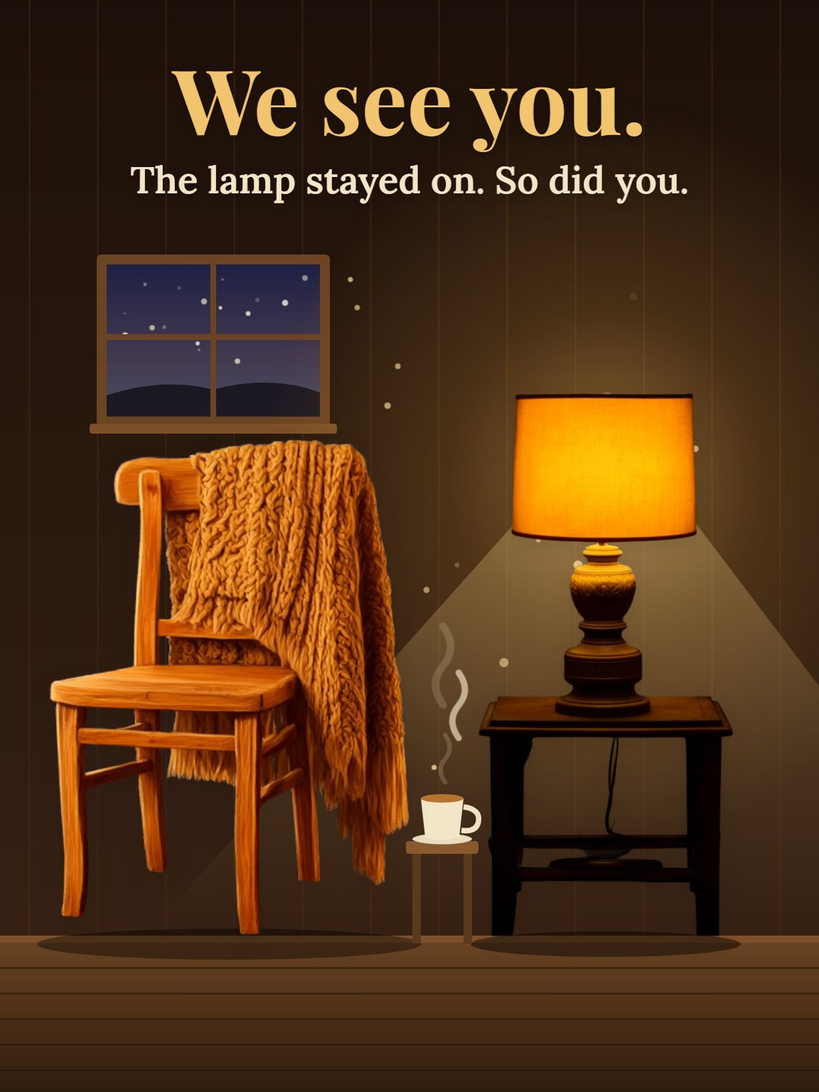 The Kept Vigil Caregiver Appreciation Card