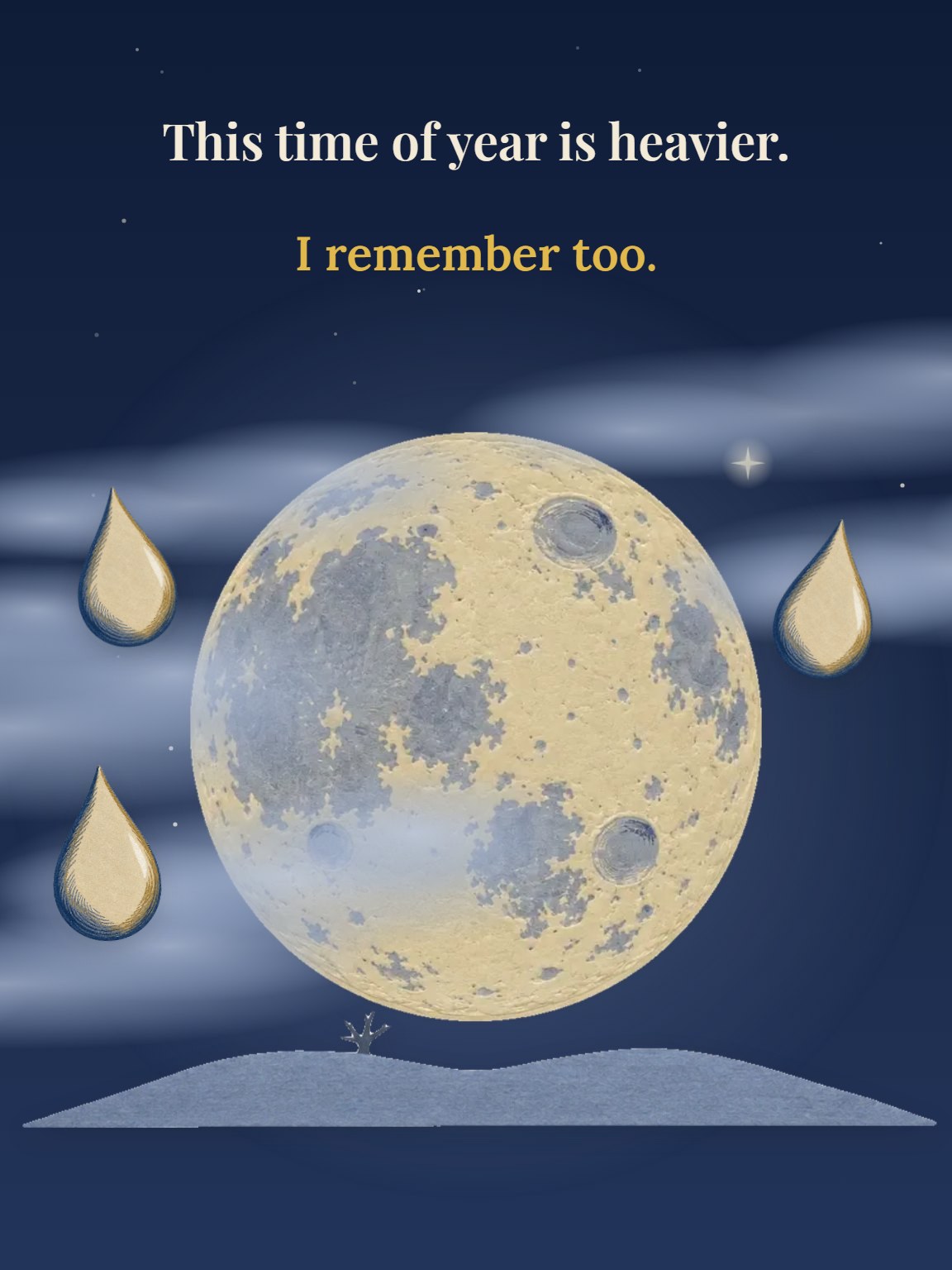 I Remember Too Remembrance Card