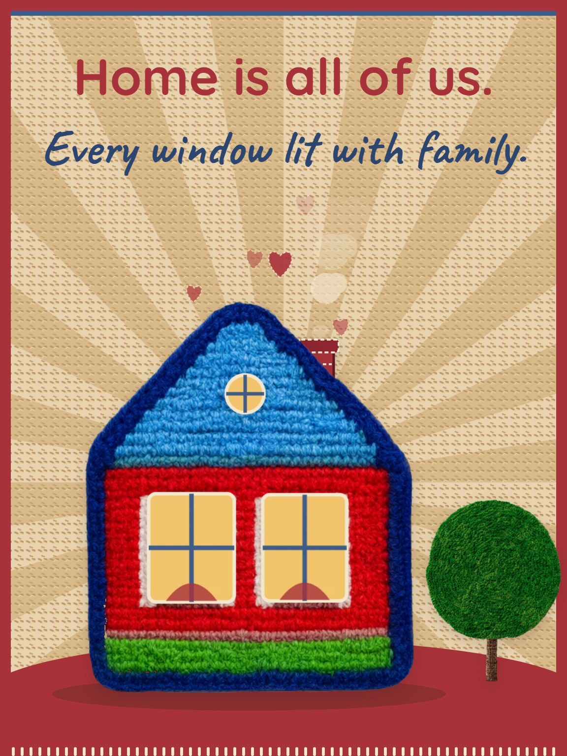 Under One Roof Family Love Card