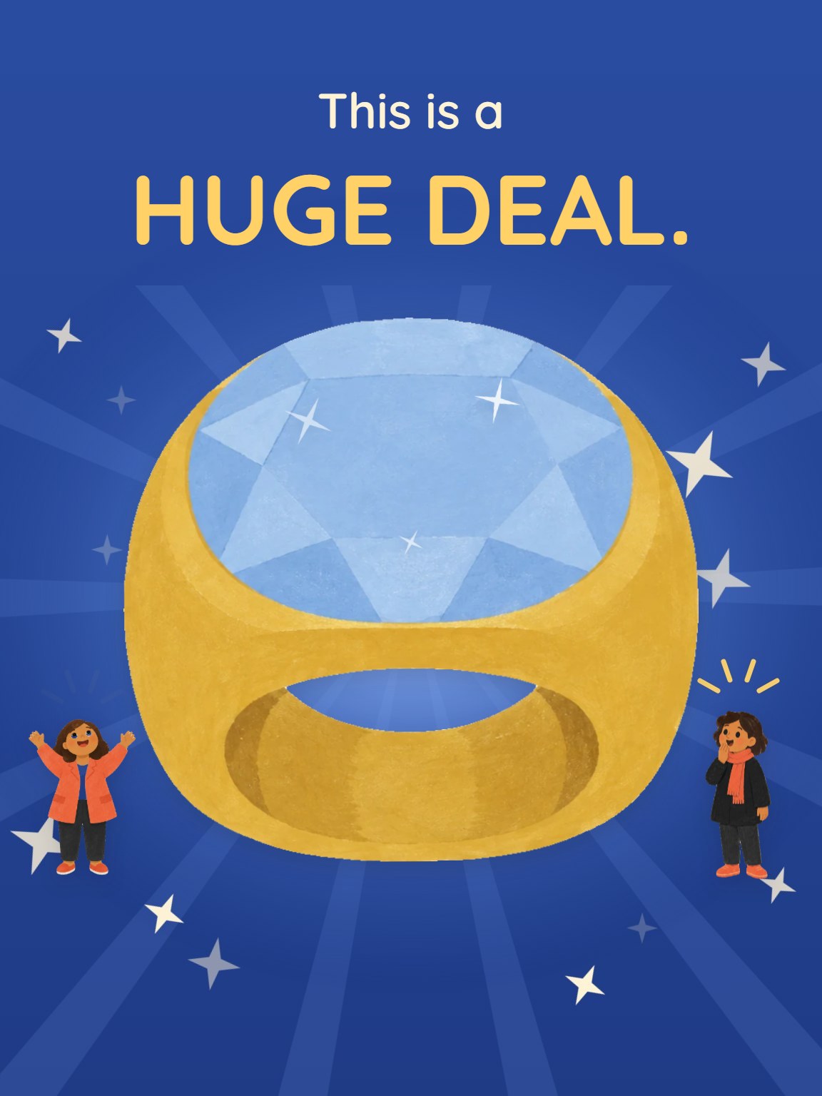 Huge Deal Engagement Card
