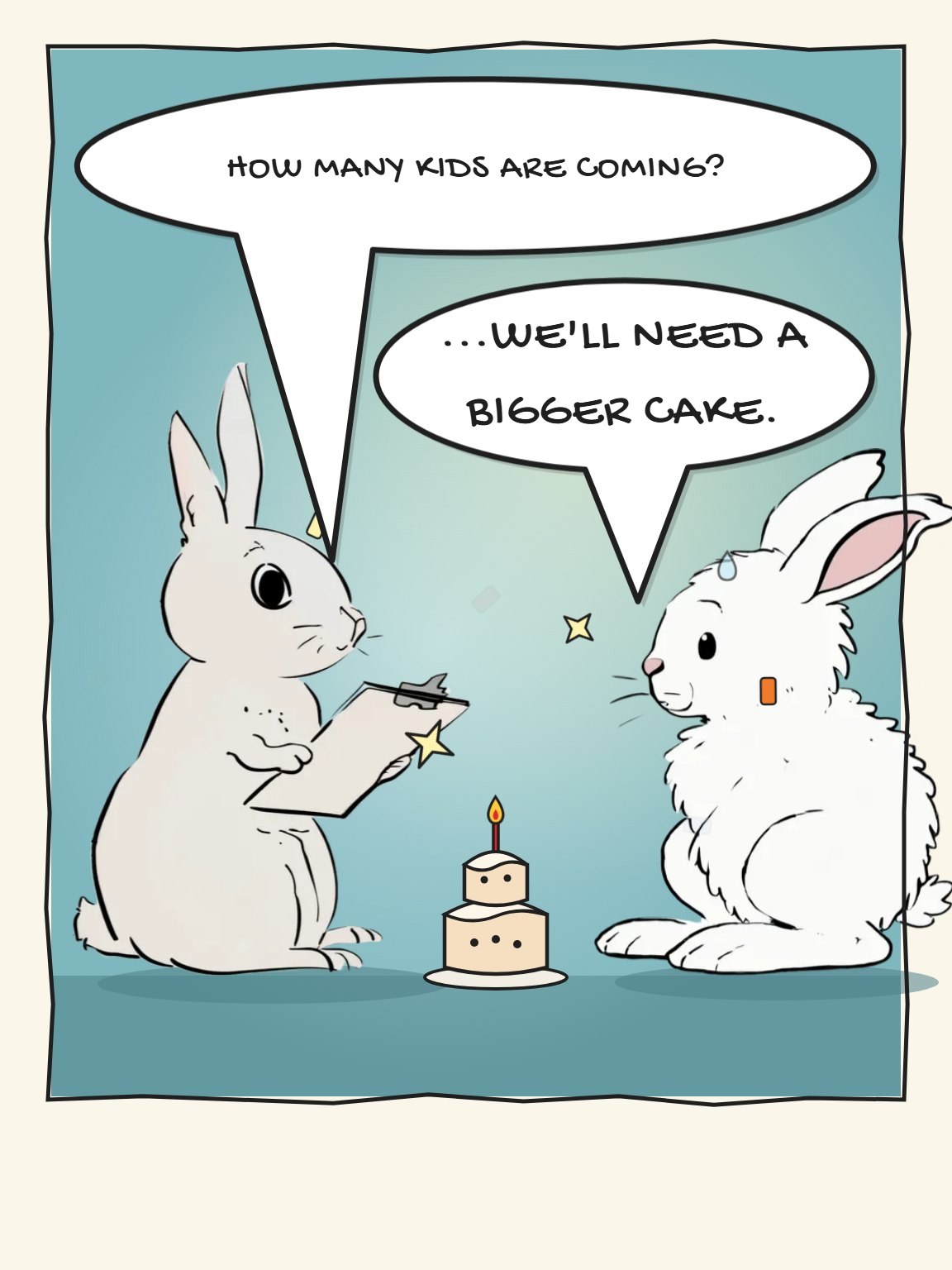 The More the Merrier Kids Birthday Card