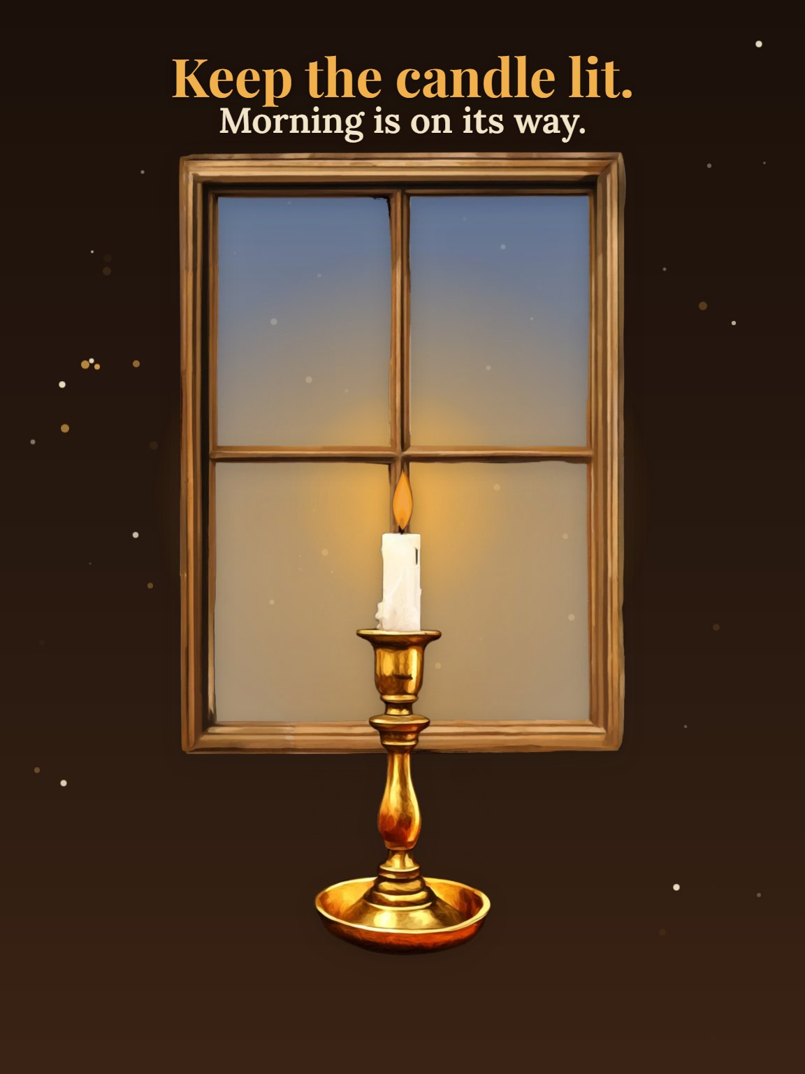 One Small Light Encouragement Card
