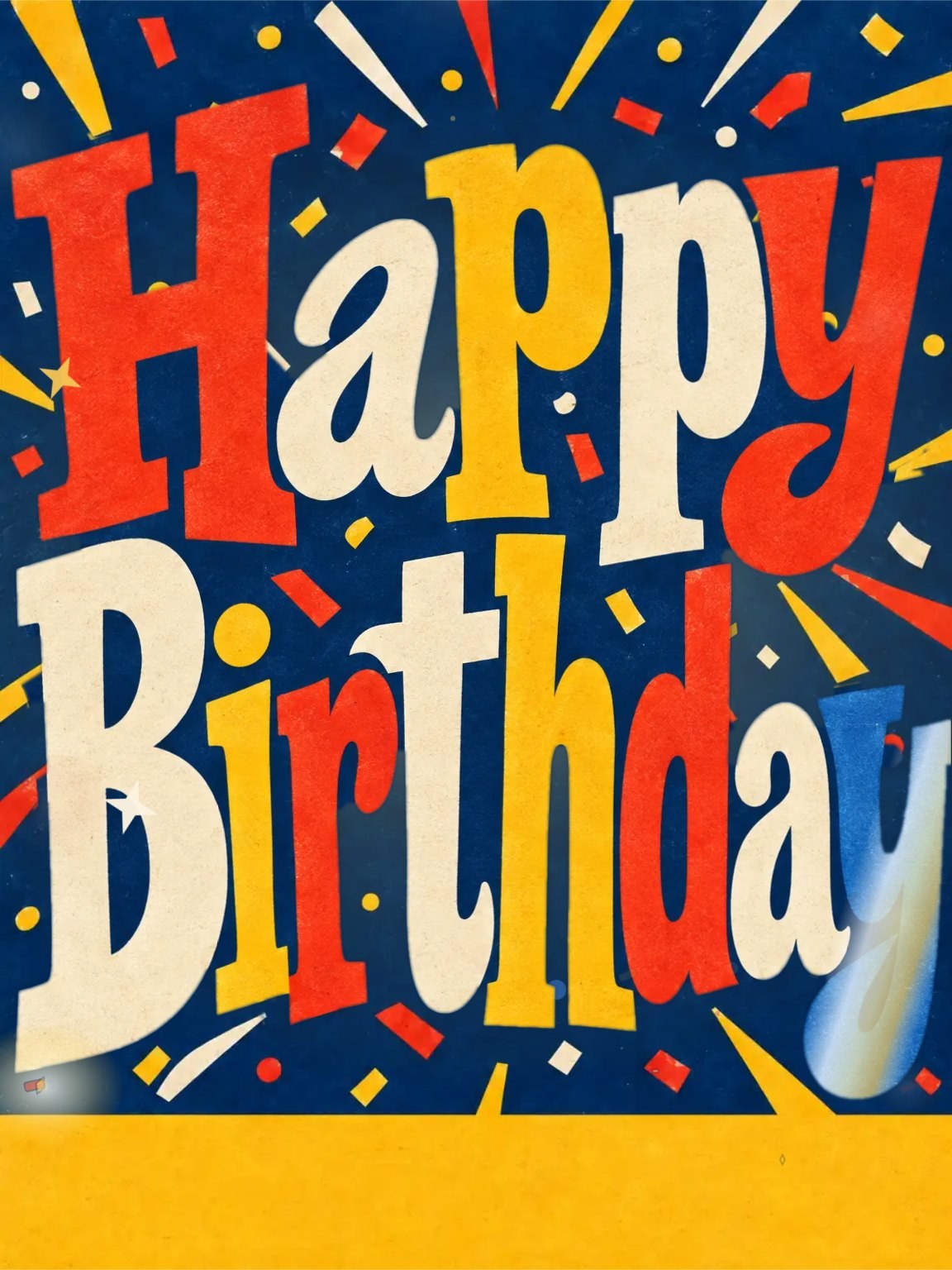 Your Day Poster Birthday Card