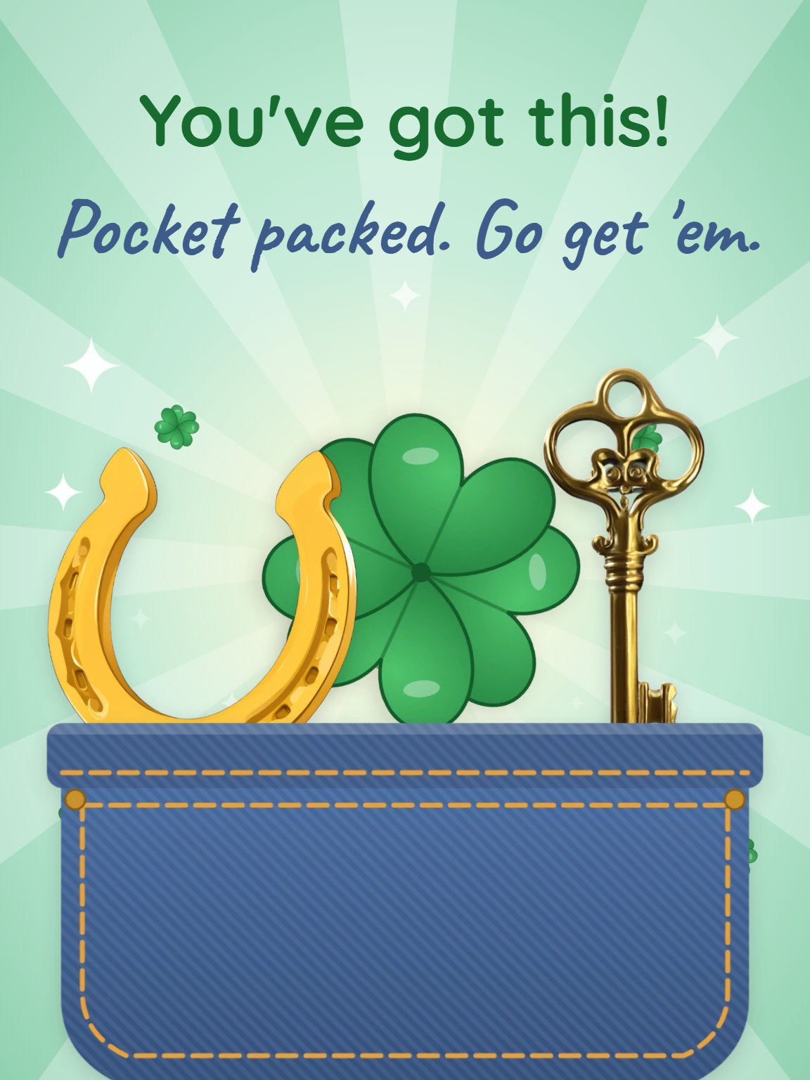 Pocketful of Luck Card