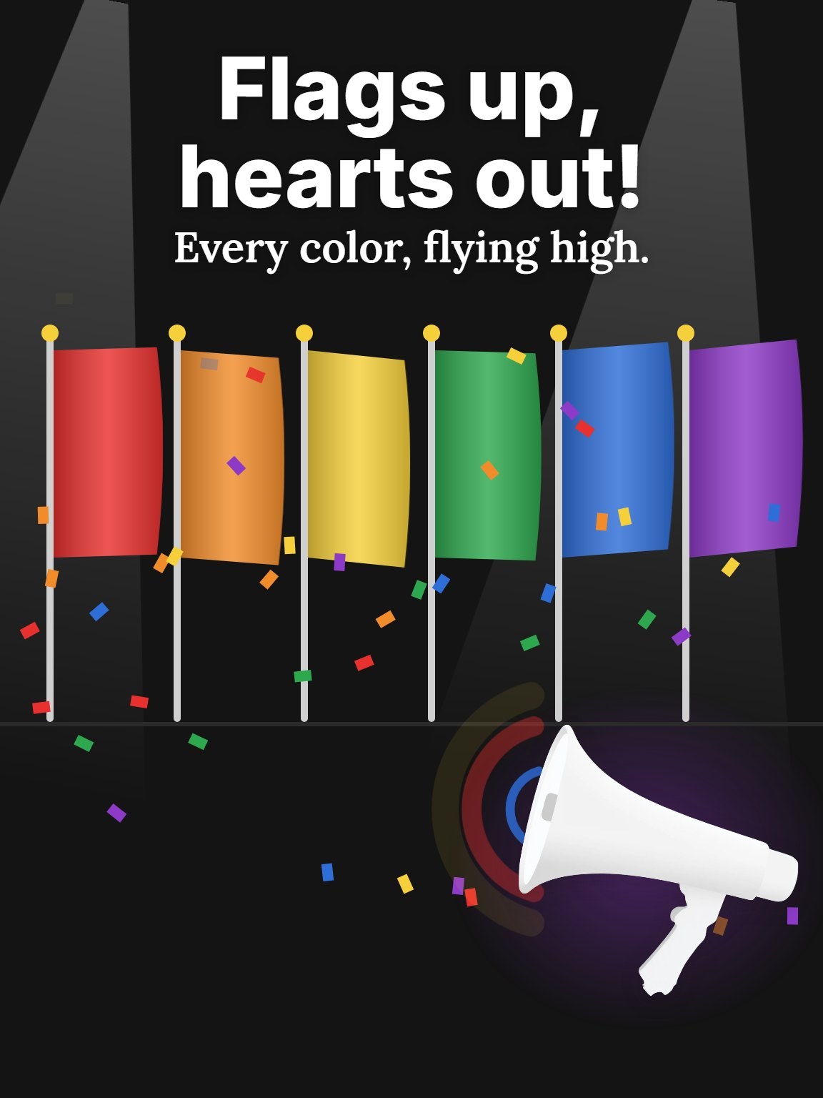 March Banners Pride Card