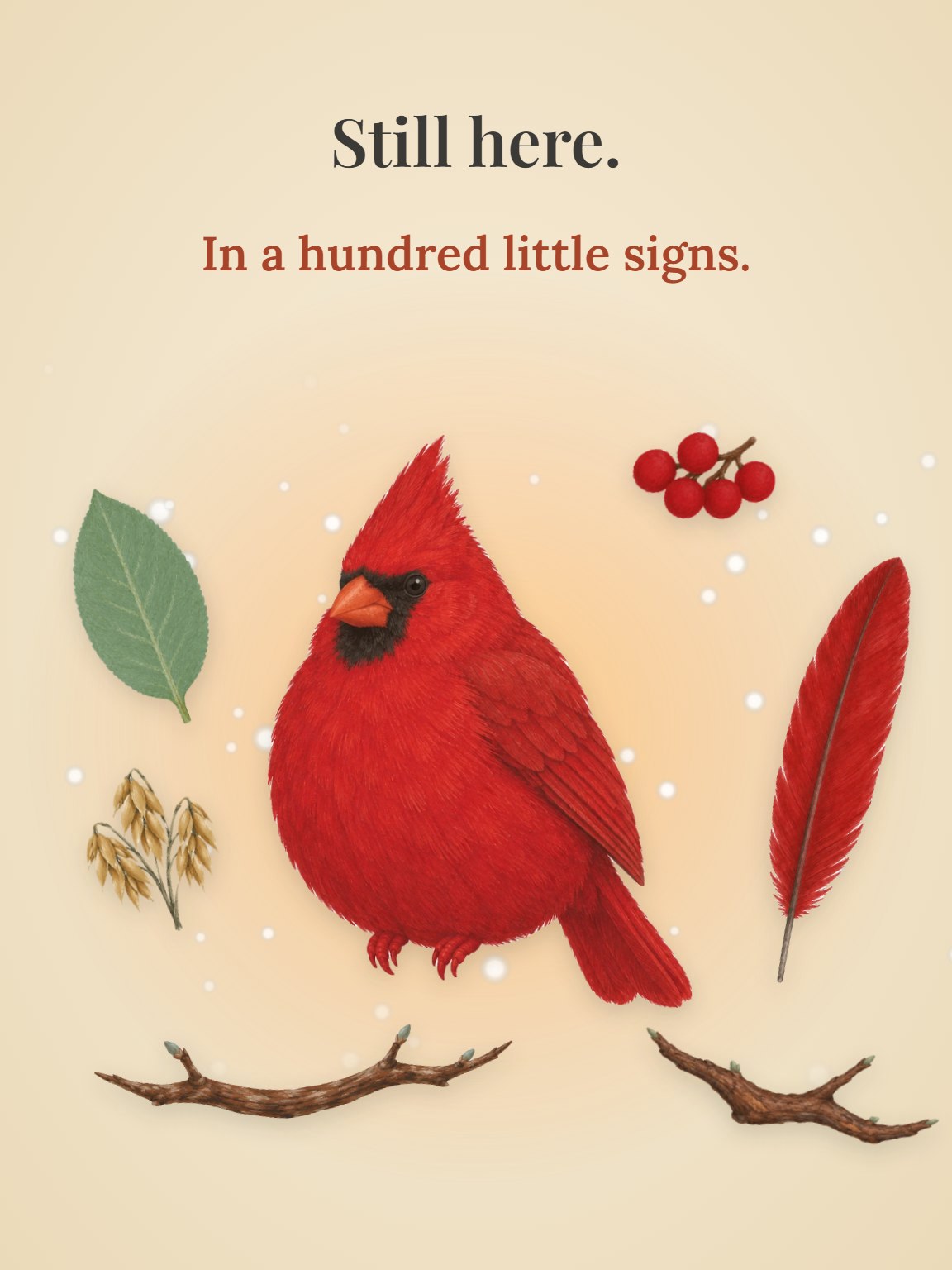 Little Signs Remembrance Card