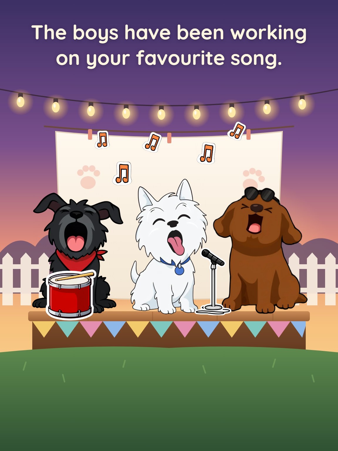 Good Boy Recital Funny Birthday Card