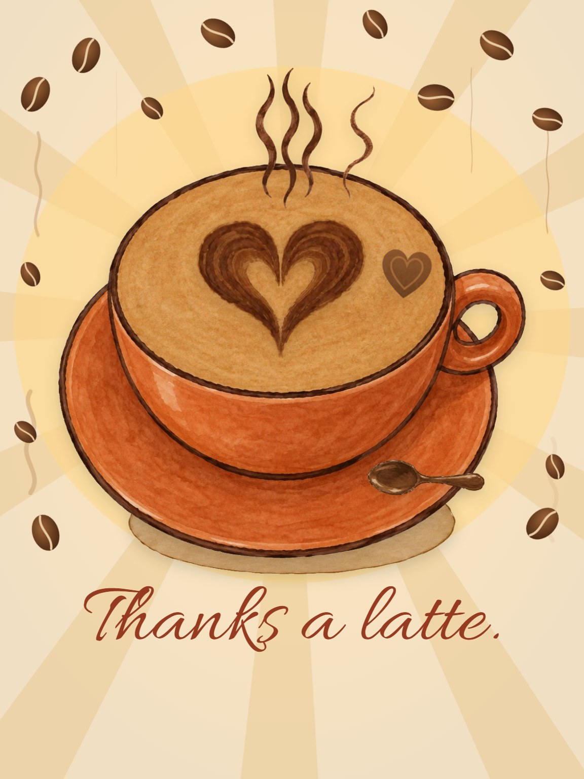 Thanks a Latte Card