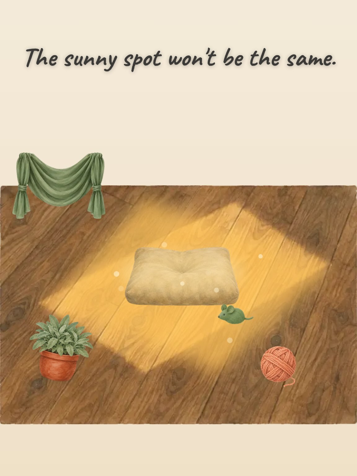 The Sunny Spot Pet Sympathy Card