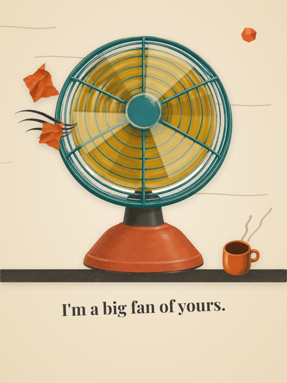 Big Fan of Yours Congratulations Card
